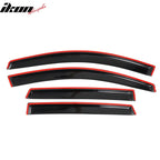 2007-2011 Honda CRV Acrylic 4PC Window Visors Tape On Rain Guard