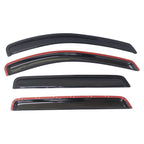 2007-2012 Hyundai Santa Fe Slim Style Smoke Visor Window Guard Acrylic