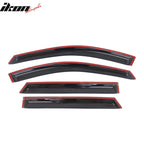 2013-2018 Hyundai Santa Fe DM (XL Models) Window Visors Acrylic