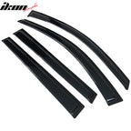 2014-2024 Jeep Cherokee Acrylic Window Visor Vent Rain Guard Deflector