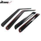 2006-2010 Jeep Commander Slim Style Smoke Visor Windows Guard Acrylic