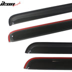 2006-2010 Jeep Commander Slim Style Smoke Visor Windows Guard Acrylic