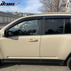 2007-2017 Jeep Compass Side Visor Window Sun Vent Rain Guards Acrylic