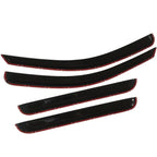 2005-2010 Jeep Grand Cherokee Slim Smoke Tinted Visor Windows Acrylic
