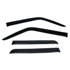 2007-2018 Jeep Patriot Tape on Visor Window Rain Guard Acrylic 4PC