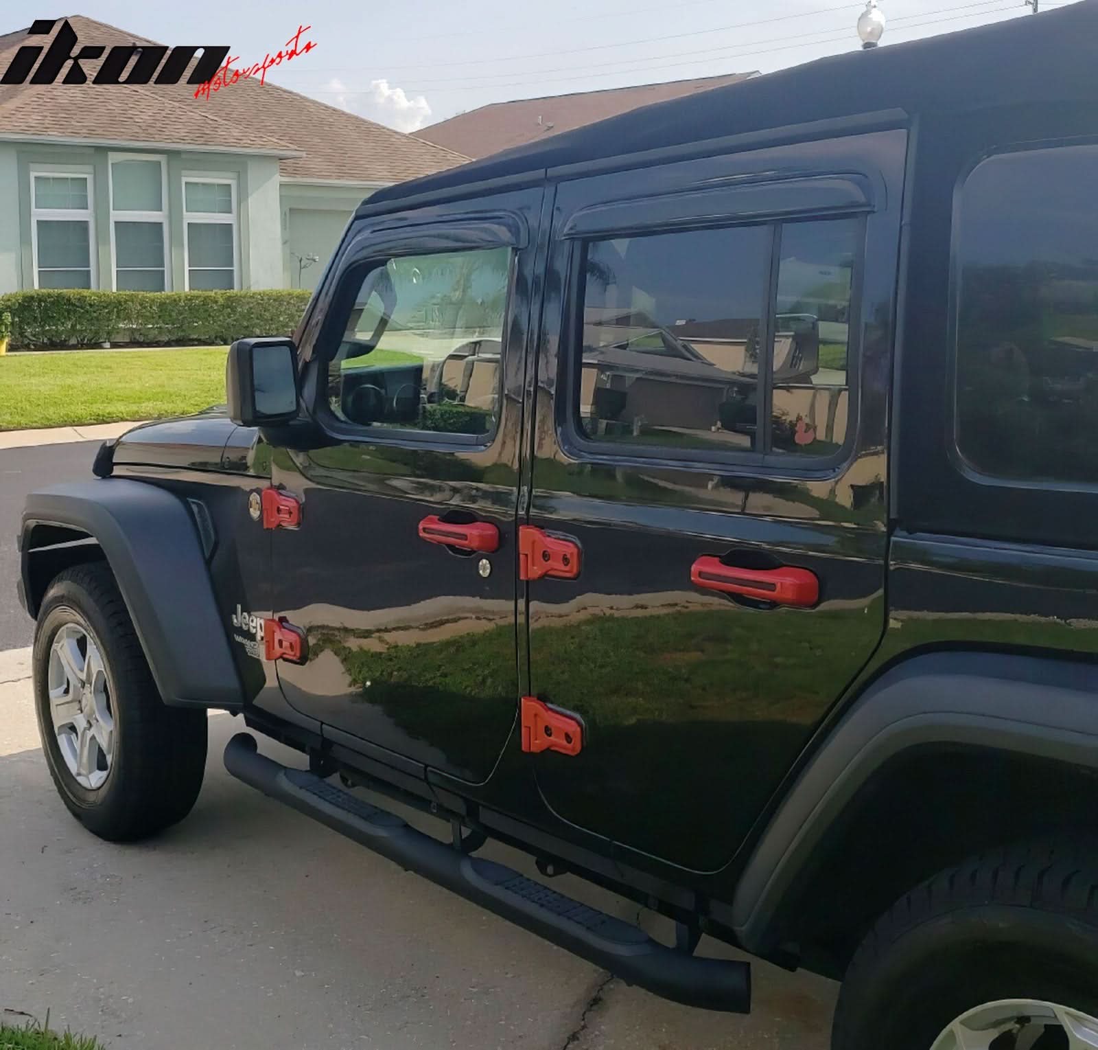 2007-2024 Jeep Wrangler 2020-2024 Gladiator Slim Acrylic Window Visor
