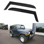 1997-2006 Jeep Wrangler TJ Window Visor Vent Rain Guards Sun Shade