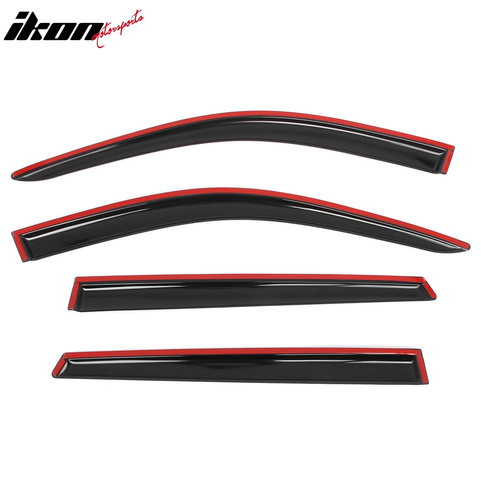 2021-2025 Kia Sorento 4PCS Tape on Window Visors Vent Rain Sun Guards