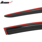 2021-2025 Kia Sorento 4PCS Tape on Window Visors Vent Rain Sun Guards