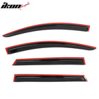2023-2025 Kia Sportage 4PCS Tape on Window Visors Vent Rain Sun Guards