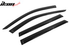 2020-2024 Kia Telluride Slim Style Black Window Visors Acrylic 4PCS
