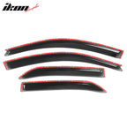 2002-2007 Mitsubishi Lancer EVO Sedan Acrylic 4PC Window Visors Guard