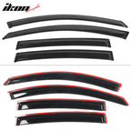 2007-2012 Nissan Altima Sedan Slim Style Visor Window Acrylic