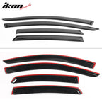 2013-2018 Nissan Altma Sedan Tape on Window Visor Rain Guard Acrylic