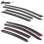 2013-2018 Nissan Altma Sedan Tape on Window Visor Rain Guard Acrylic