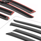 2013-2018 Nissan Altma Sedan Tape on Window Visor Rain Guard Acrylic