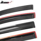 2004-2016 Nissan Armada Slim Style Smoke Visor Window Rain Guard Acryl