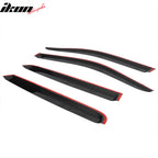 2005-2020 Nissan Frontier Slim Style Smoke Tinted Visor Window Acrylic