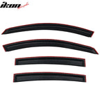 2004-2008 Nissan Maxima Slim Style Smoke Tinted Visor Window Acrylic
