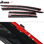 2015-2024 Nissan Murano Tape On Window Visors Rain Guard 4PC