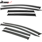 2015-2024 Nissan Murano Tape On Window Visors Rain Guard 4PC