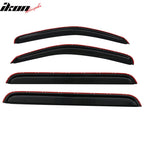 2005-2012 Nissan Pathfinder Smoke Tinted Visor Windows Rains Guards Ac
