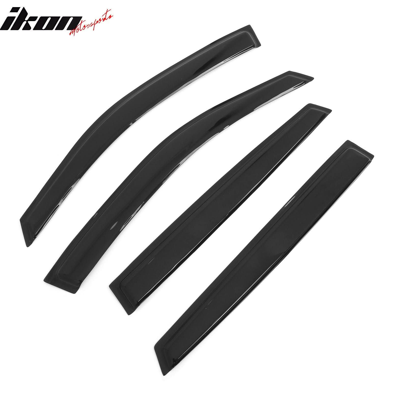 2020-2025 Subaru Outback 4PCS Tape on Window Visors Vent Rain Guards