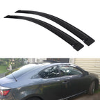 2005-2010 Scion TC Slim Style Smoke Tinted Visor Windows Acrylic