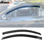 2005-2010 Scion TC Slim Style Smoke Tinted Visor Windows Acrylic