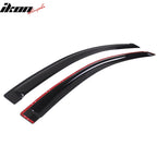2005-2010 Scion TC Slim Style Smoke Tinted Visor Windows Acrylic