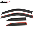 1997-2001 Toyota Camry Sedan Tape On Window Visors Smoke Acrylic