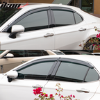 2018-2023 Toyota Camry Acrylic 4PC Window Visors Tape On Rain Guard