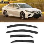 2018-2024 Toyota Camry 4PCS Tape on Window Visors Vent Rain Sun Guards