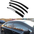 2020-2025 Toyota Corolla Sedan Window Visors Tape On Rain Guard 4PC