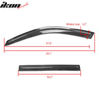 2001-2007 Toyota Highlander Slim Style Smoke Visor Window Vent Acrylic