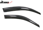 2008-2013 Toyota Highlander Acrylic 4PC Window Visors Tape On Guard