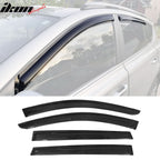 2013-2018 Toyota RAV4 Acrylic 4PC Window Visors Tape On Rain Guard