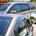 2011-2020 Toyota Sienna Acrylic 4PC Window Visors Tape On Rain Guard