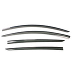 2020-2024 Tesla Model Y Smoke Acrylic Window Visors Deflectors 4PCS