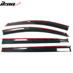 2021-2025 Toyota Sienna PC Injection Window Visor Chrome Trim 4PCS