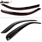 2007-2017 Toyota Tundra Standard Cab Slim Style Acrylic Visor Windows