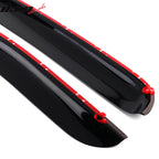 2007-2017 Toyota Tundra Standard Cab Slim Style Acrylic Visor Windows