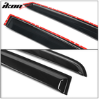 2010-2014 Volkswagen Golf OEM Style Smoke Tinted Window Visors Acrylic