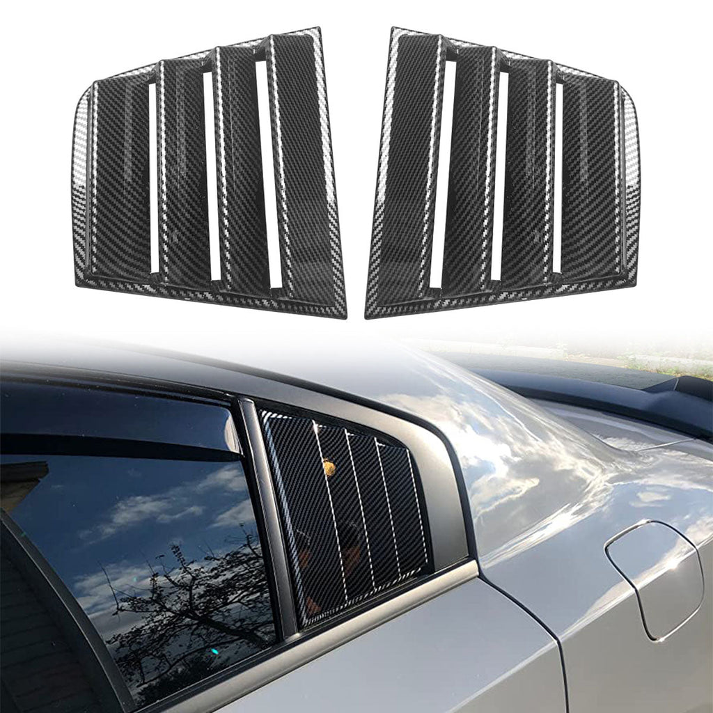 2011-2023 Dodge Charger V1 Side Window Scoop Louver CF Print