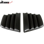 2011-2023 Dodge Charger Unpainted Rear Window Louver Side Vent ABS PP