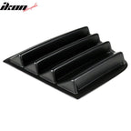 2011-2023 Dodge Charger Unpainted Rear Window Louver Side Vent ABS PP