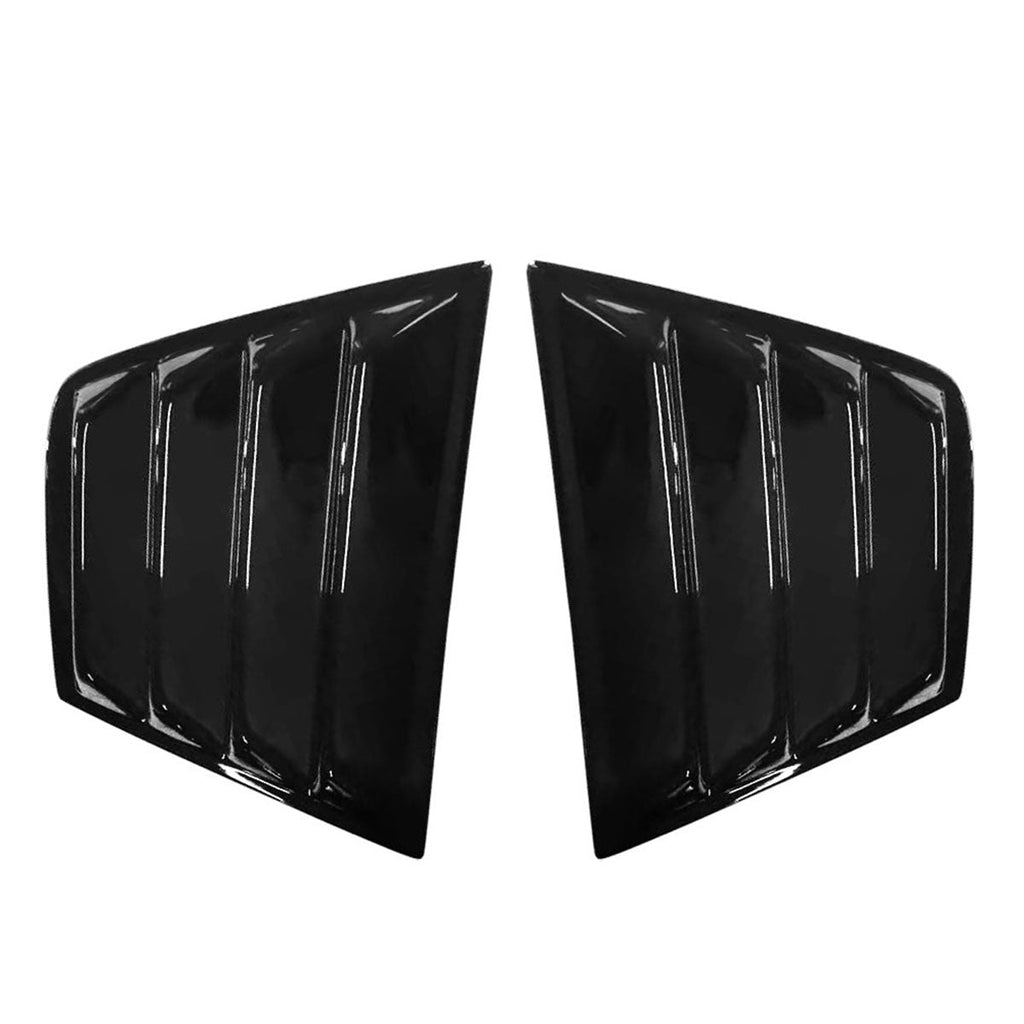 2011-2023 Dodge Charger V2 Style Window Louver Windshield Gloss Black
