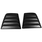 2011-2023 Dodge Charger V2 Style Window Louver Windshield Gloss Black
