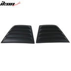 2011-2023 Dodge Charger Unpainted Rear Side Window Louver Air Vent ABS