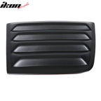 2011-2023 Dodge Charger Unpainted Rear Side Window Louver Air Vent ABS